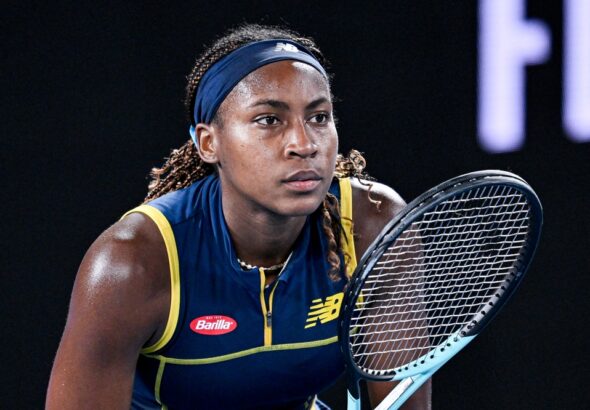 Cori,Coco,Gauff,During,The,Australian,Open,Ao,2024,Grand