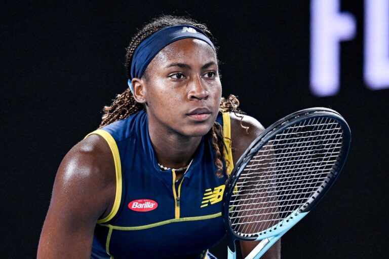 Cori,Coco,Gauff,During,The,Australian,Open,Ao,2024,Grand