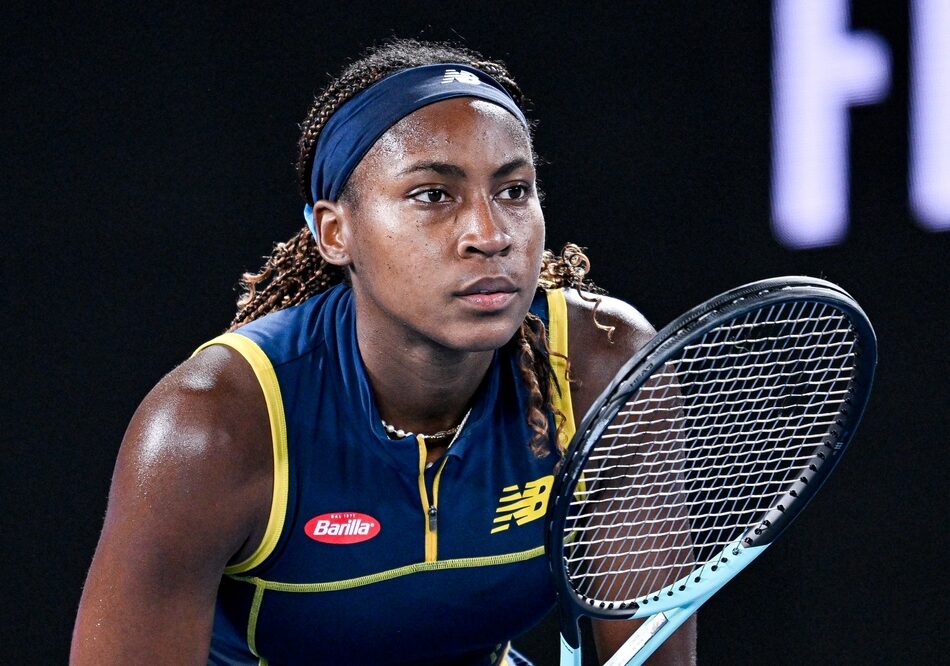 Cori,Coco,Gauff,During,The,Australian,Open,Ao,2024,Grand